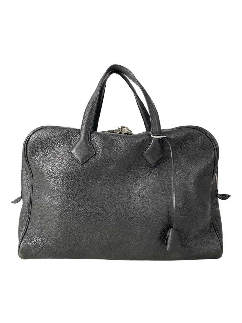 Hermes Business Bag Victoria Gray Silver